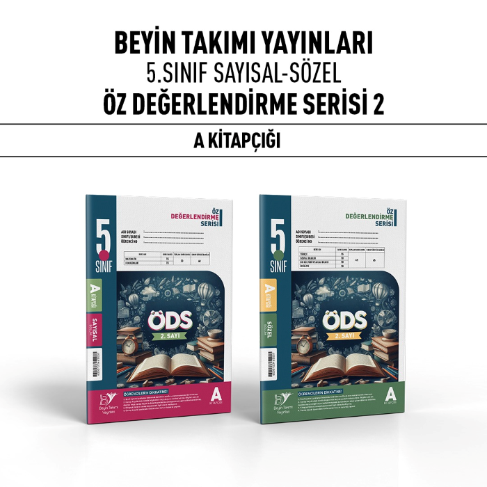 B.TAKIMI 05.SINIF ÖZ DEĞ.(ÖDS) SAY/SÖZ 2-A - 24-25